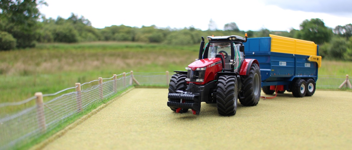 radio controlled tractor